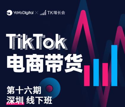 TK电商带货线下班第十六期(深圳站),从0到1带货出单-开心分享网