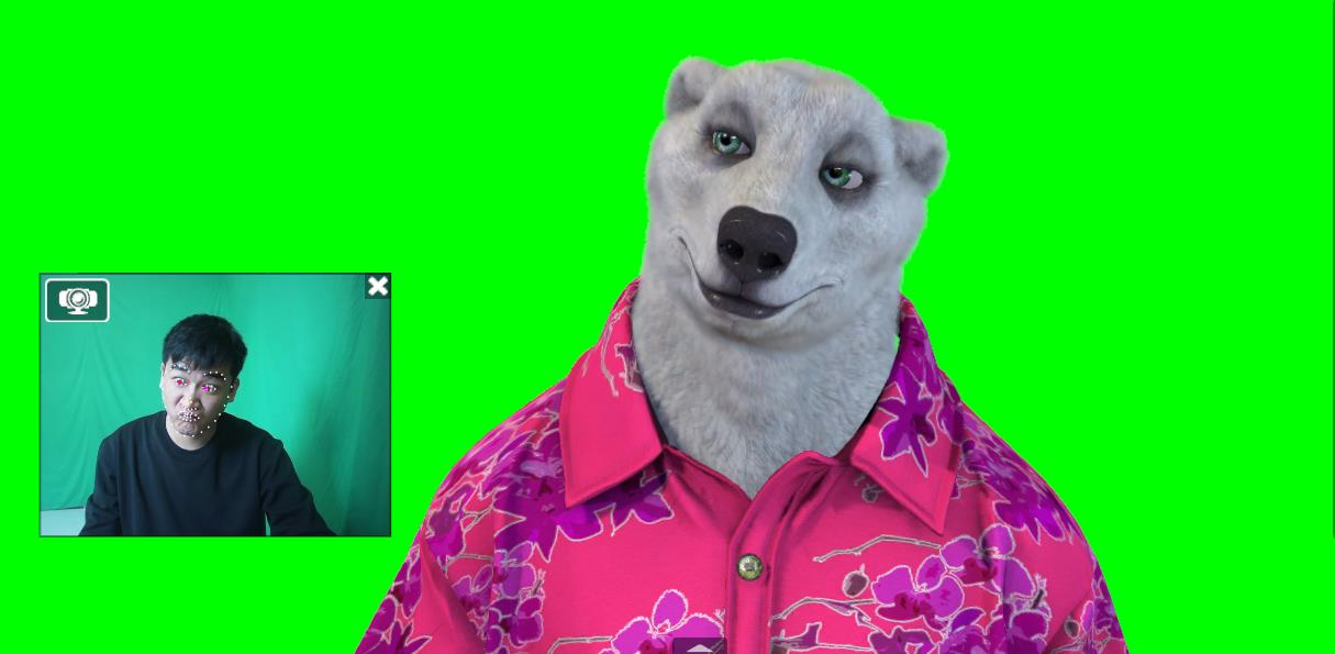 实时直播换脸卡通形象出镜，卡通形象面部捕捉(软件＋教程)-开心分享网