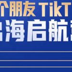 TikTok商家出海启航营：教你TikTok跨境电商的底层逻辑，即使是零基础的你也可以快速上手