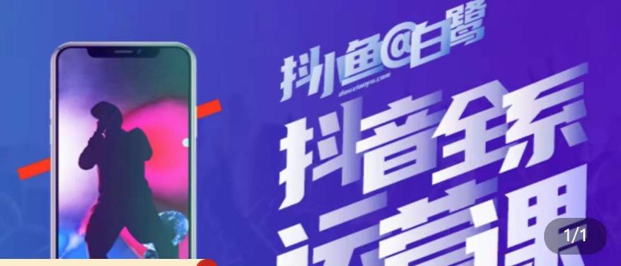 白鹭·主播内训营，运营主播话术起号进阶能力提升-开心分享网