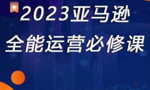 2023亚马逊全能运营必修课,全面认识亚马逊平台+精品化选品+CPC广告的极致打法-开心分享网