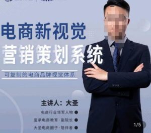 大圣·电商新视觉营销策划系统，可复制的电商品牌视觉识别系统-开心分享网