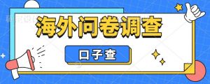 外面收费5000+海外问卷调查口子查项目,认真做单机一天200+【揭秘】-开心分享网