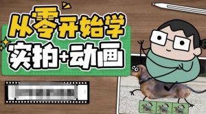 从零开始学实拍加动画,实拍加动画创意教程-开心分享网
