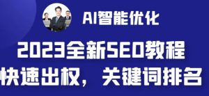 2023最新网站AI智能优化SEO教程,简单快速出权重,AI自动写文章+AI绘画配图-开心分享网
