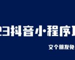 2023抖音小程序项目，变现逻辑非常很简单，当天变现，次日提现【揭秘】