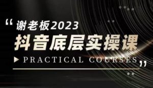 蟹老板·2023抖音底层实操课,打造短视频的底层认知-开心分享网