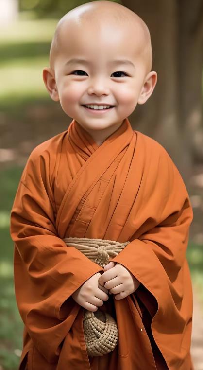 云天小和尚会说话,7天万粉(第3版教程),无需魔法,快速出爆款小和尚图片教程-开心分享网