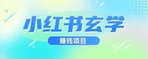 小红书玄学项目,直接上手操作,日入500【揭秘】-开心分享网