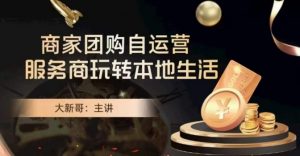 大新哥·商家团购自运营-玩转本地生活-开心分享网