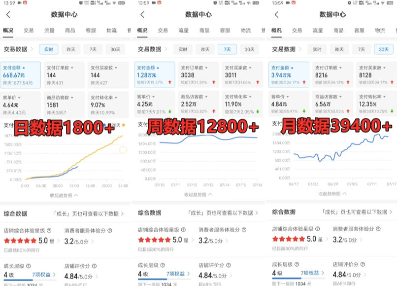 拼多多虚拟电商训练营月入30000+你也行,暴利稳定长久,副业首选-开心分享网