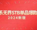 （2024）淘系教程 无界STB单品爆款课，付费带动免费的核心逻辑，万相台无界关…