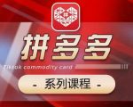 2024拼多多系列课，【基础】【运营】【活动】【推广】【玩法】5大模块