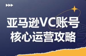 亚马逊VC账号核心玩法解析,实战经验拆解产品模块运营技巧,提升店铺GMV,有效提升运营利润-开心分享网