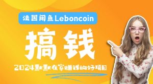 法国闲鱼Leboncoin跨境电商教程:环境邮箱电话解决产品上传及流量,悄悄赚钱【揭秘】-开心分享网
