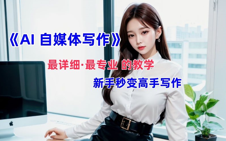 AI自媒体文章创作全网最详细教程,新手秒变写作高手,多方位发展-开心分享网