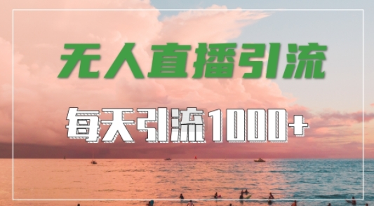 抖音快手视频号全平台通用,无人直播引流法,超暴力引流1000+高质量精准创业粉【揭秘】-开心分享网
