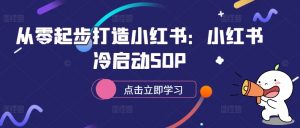 从零起步打造小红书:小红书冷启动SOP-开心分享网