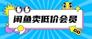 外面收费998的闲鱼低价充值会员搬砖玩法号称日入200+-开心分享网