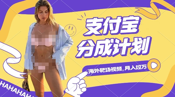 利用海外靶场射击视频，挣支付宝分成收益，轻松月入过W【揭秘】-开心分享网