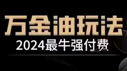 2024最牛强付费,万金油强付费玩法,干货满满,全程实操起飞(更新12月)-开心分享网