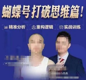 天诺老吴蝴蝶号50节线上课,蝴蝶号打破思维篇-开心分享网