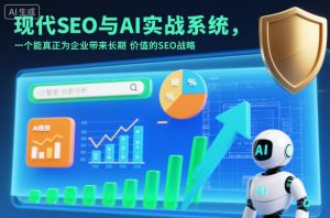 现代SEO与AI实战系统,一个能真正为企业带来长期价值的SEO战略(英语+中文字幕)-开心分享网