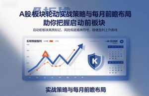 A股板块轮动实战策略与每月前瞻布局,助你把握启动前板块,规避风险,实现稳健盈利-开心分享网