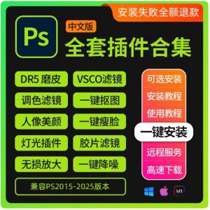 热门虚拟资源,PS插件全集,单店铺一年能卖300多万的虚拟产品-开心分享网