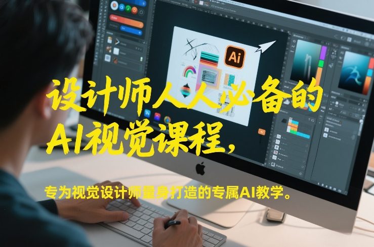 设计师人人必备的AI视觉课程，专为视觉设计师量身打造的专属AI教学-开心分享网