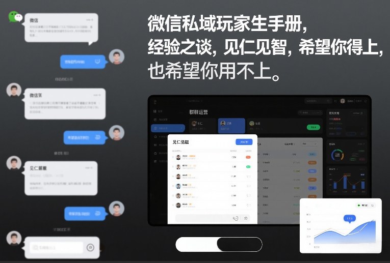 微信私域玩家生存手册，经验之谈，见仁见智，希望你用得上，也希望你用不上【文档】-开心分享网
