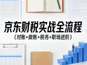 京东财税实战全流程（对账+做账+税务+职场进阶）-开心分享网