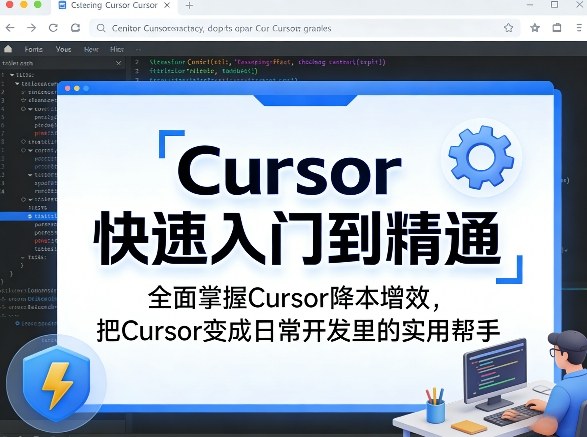 Cursor快速入门到精通，全面掌握Cursor降本增效，把Cursor变成日常开发里的实用帮手-开心分享网