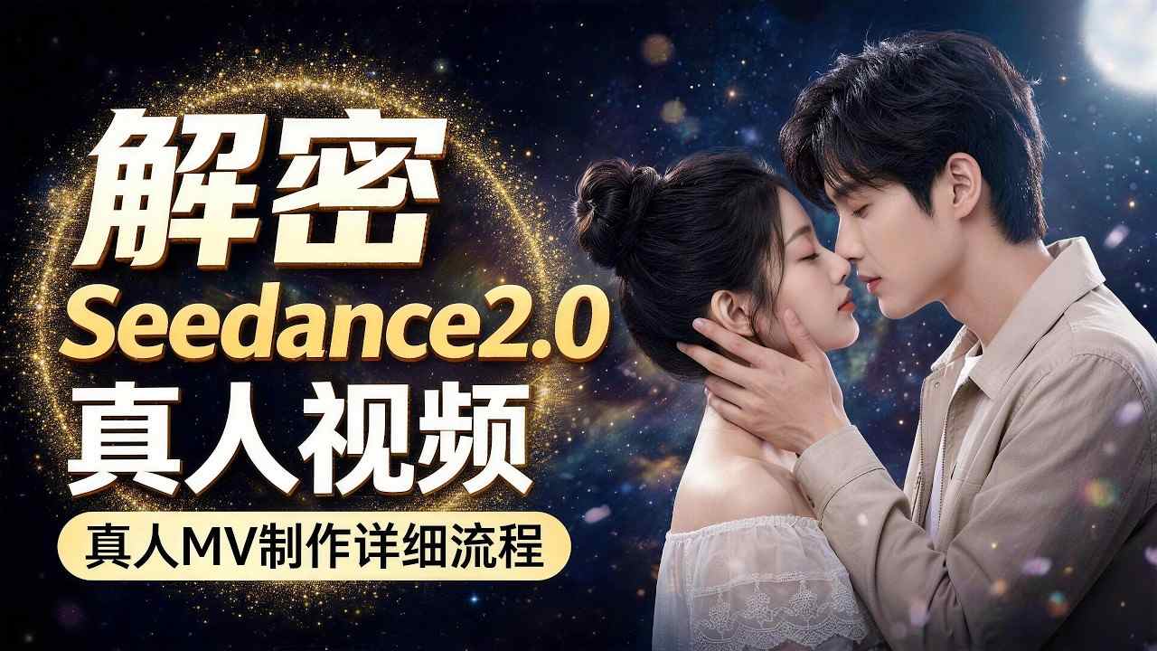 Seedance 2.0解密教程：零基础制作真人MV全流程-开心分享网