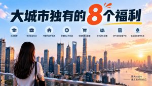 某公众号付费文章：大城市独有的8个福利-开心分享网