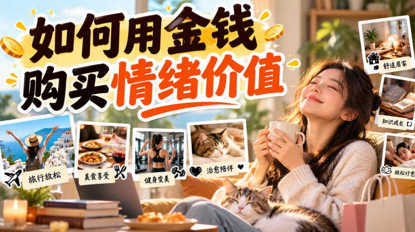 某公众号付费文章：如何用金钱购买情绪价值？-开心分享网