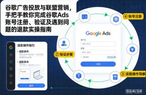 谷歌广告投放与联盟营销，手把手教你完成谷歌Ads账号注册、验证及遇到问题的退款实操指南-开心分享网