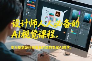 设计师人人必备的AI视觉课程，专为视觉设计师量身打造的专属AI教学-开心分享网