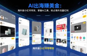 AI出海賺美金：海外版小红书带货，掌握AI工具，抢占海外流量红利（更新2026）-开心分享网