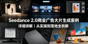 Seedance 2.0商业广告大片生成案例详细讲解｜从实操到落地全拆解-开心分享网