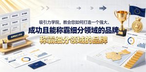 吸引力学院,教会您如何打造一个强大、成功且能称霸细分领域的品牌!【原创双语字幕】-开心分享网