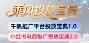 小红书千帆推广平台投放宝典，小红书电商推广投放宝典2.0-开心分享网