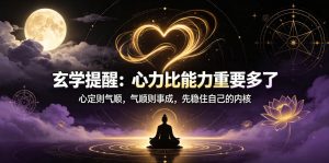 付费文章:玄学提醒:心力比能力重要多了-开心分享网