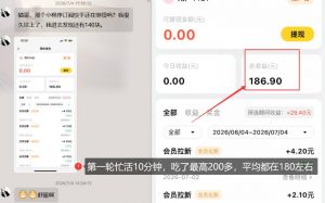 【大羊毛】几分钟30-40r,【流量体联盟】,可以矩阵,操作无脑简单-开心分享网