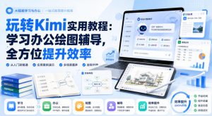 玩转Kimi实用教程:学习办公绘图辅导,全方位提升效率-开心分享网