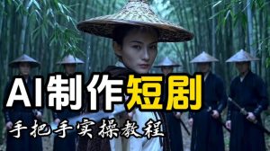 【保姆级手把手教程】AI短剧制作完整流程教学,从小白零基础到成片大神-开心分享网